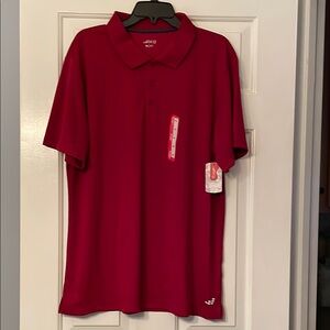 BCG Red Polo Shirt Classic Short Sleeve